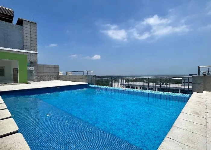 Luxury Apartamento Hilton Wi-Fi, Tv, Piscina Y Gym